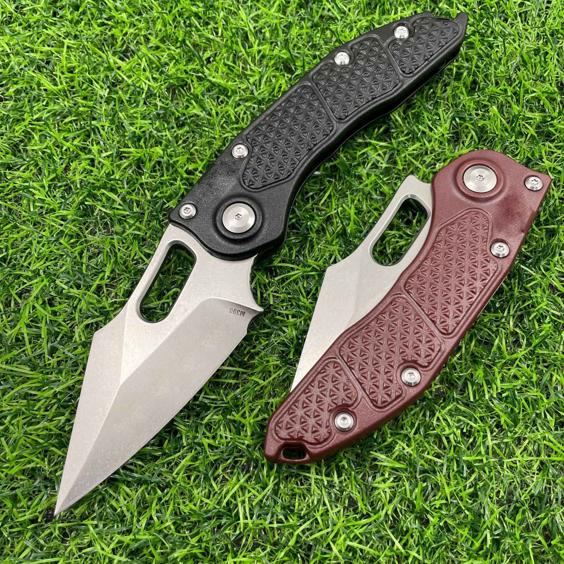 D2 Mark M390 blade Nylon handle outdoor tactical camping hunting EDC tool kitchen knife