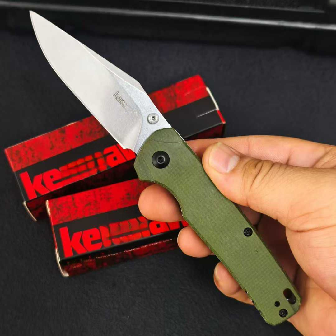 New High Quality 6106 Folding Belt Knife 8Cr13Mov Blade G10 Handle Jungle Hiking Fishing Knife Carrying Outdoor Camping Knife
