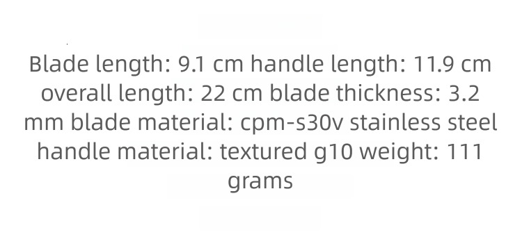 C244 Chief Folding High Hardness Outdoor Camping Wilderness Survival Pocket Tool Knife