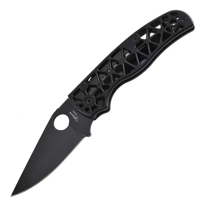 C266 Aluminum Alloy Handle Outdoor Camping Hiking Folding Pocket Mini Knife Pocket Knife