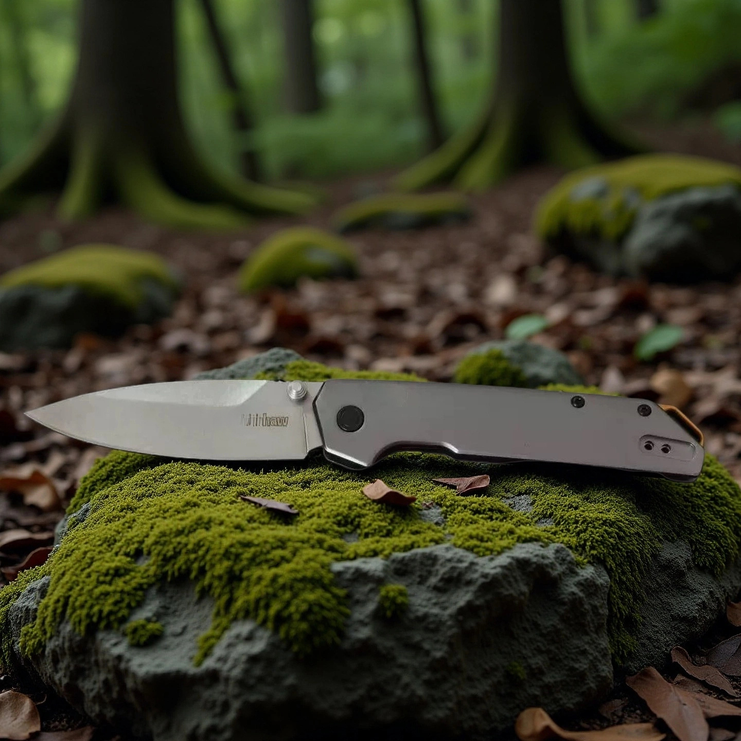 KS 2038 Aluminum Handles D2 Steel Blade Folding Pocket KnifeTactical Utility Knives Camping Survival EDC Tool