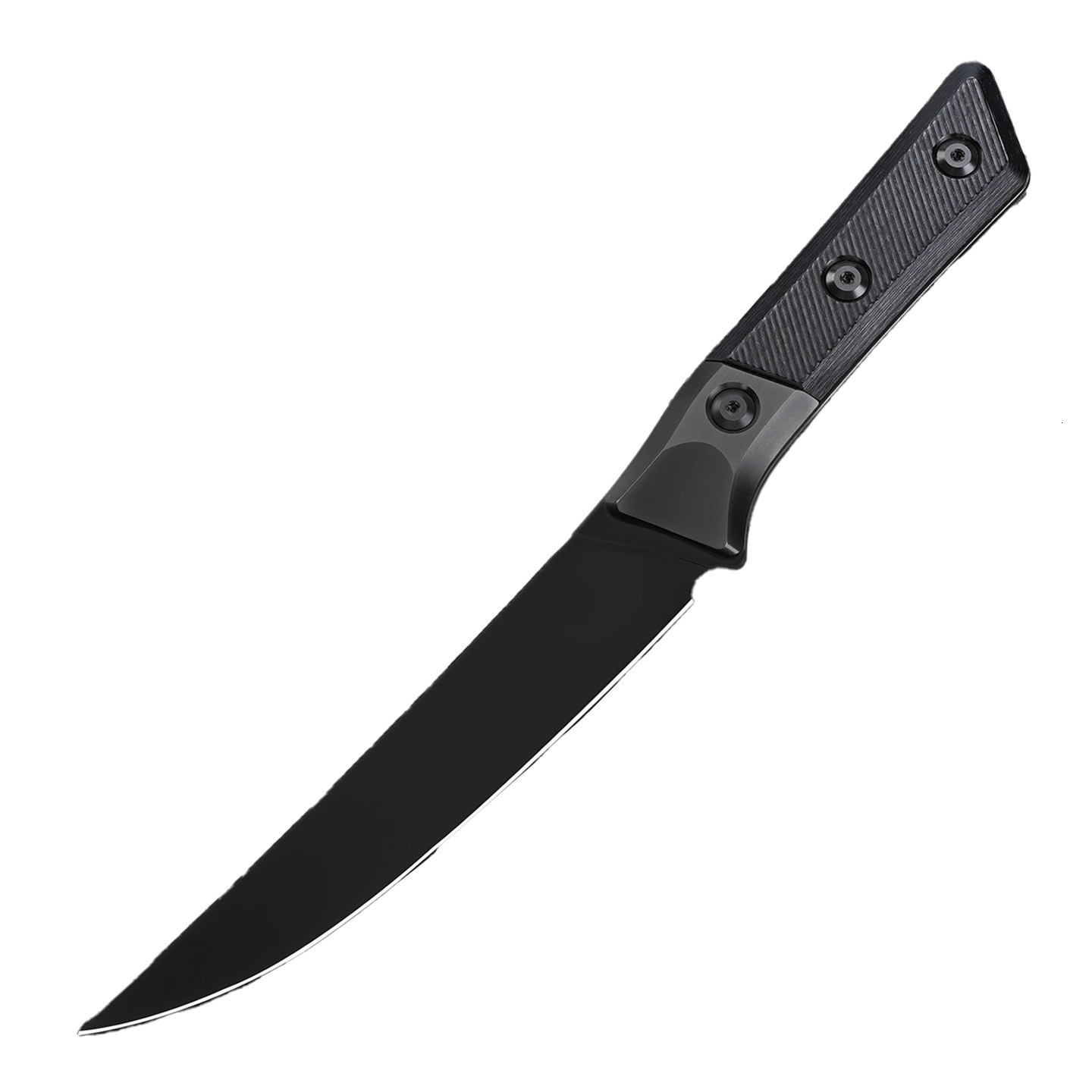 Kitchen knife G10 Titanium alloy Handle Mark M390MK Hunt Survival Tactical EDC Tool Folding Camping Straight knife