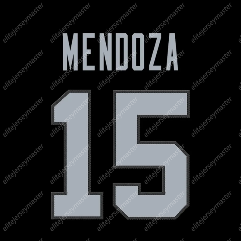 15 Fernando Mendoza Ashton Jeanty 2026 Maxx Crosby Jersey Kenny Pickett Geno Smith Brock Bowers Bo Jackson Abram Ruggs III Renfrow Aidan Stabler Howie
