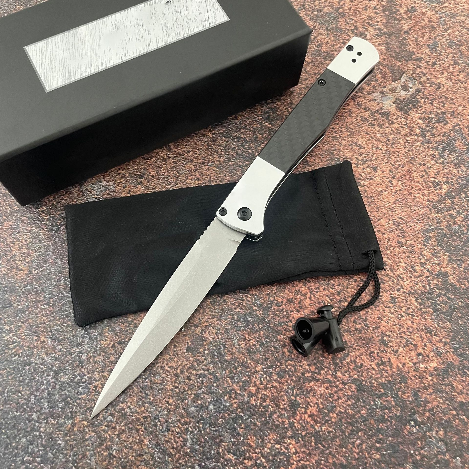 BM 4170 folding knife CPM-S90V Steel T6061 aluminum alloy Handle Outdoor Camping Fishing Pocket Knives Portable EDC Tool gift