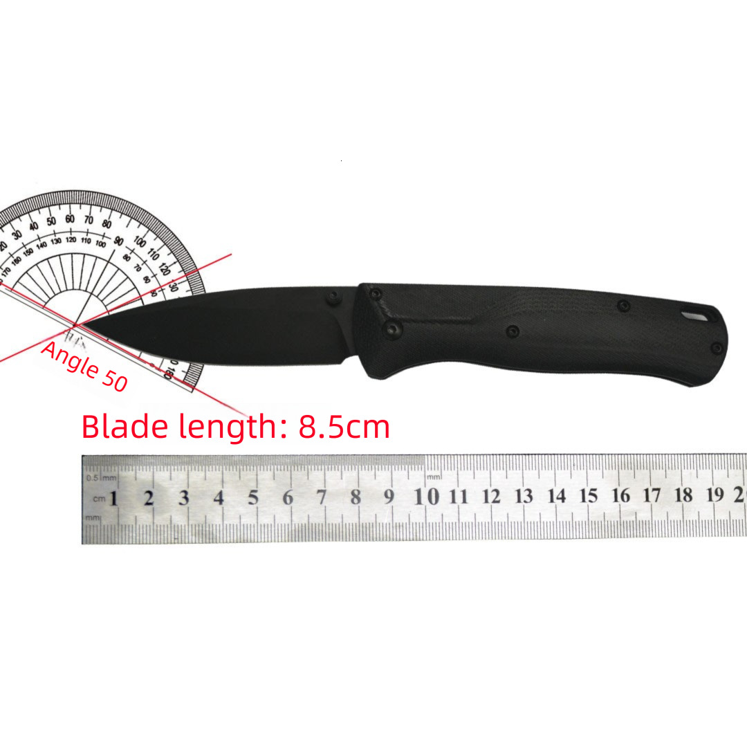 535 Tactical EDC Camping Fishing Knives Stainless Steel Outdoor Folding Knives G-10 Knife Hunting Self-defense Field Survival Tools