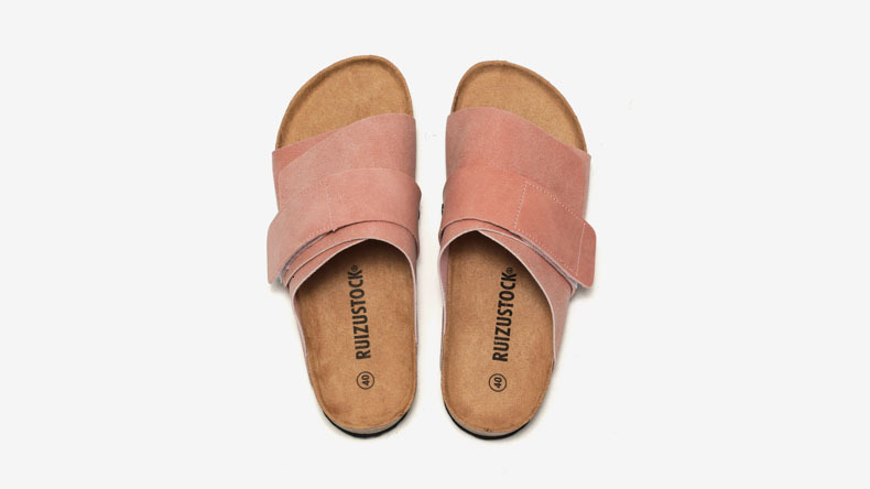 Breathable Soft Suede Casual Slide Sandals, Anti-slip Sole For Home Office Vacation Daily Outdoor Leisure Wear