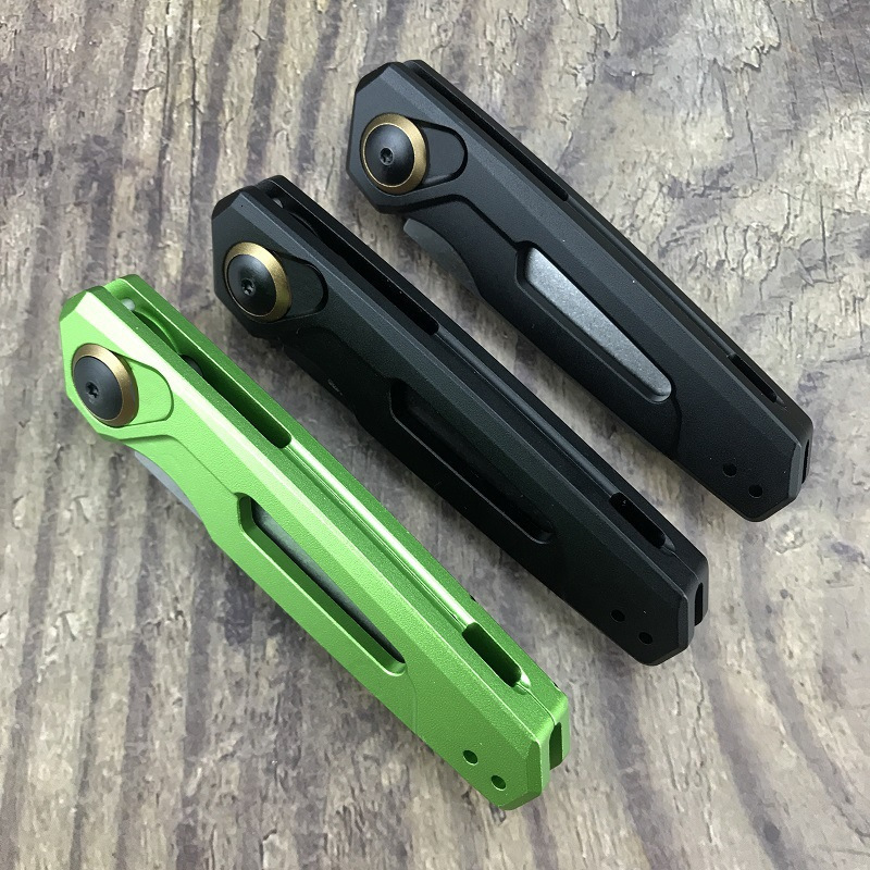 7550 Folding Knife High-Hardness 8Cr13Mov Blade T6 Aviation Aluminum Handle Practical Outdoor Camping Self-Defense EDC Tool