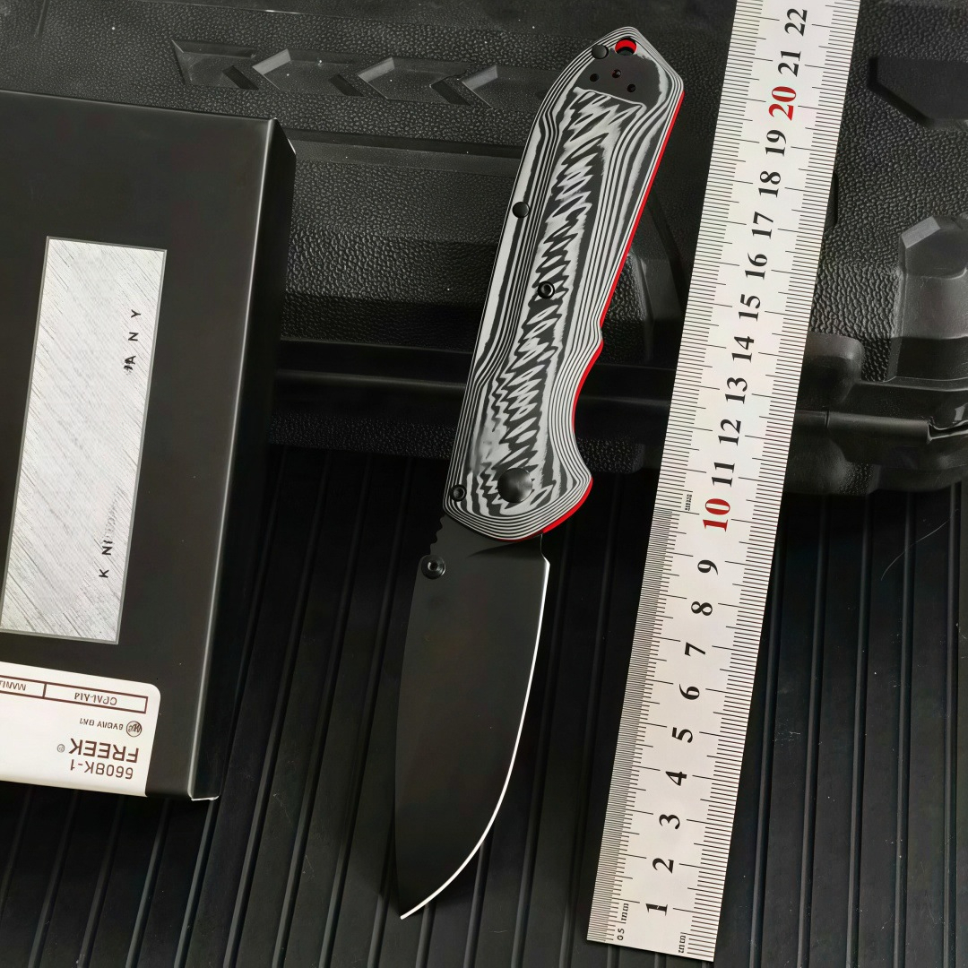 delivery of BM560 Sharp CNC Machining cpm-M4 Blade G10 Handle Outdoor Camping Portable Knife