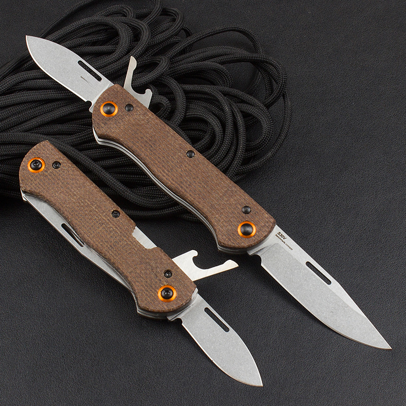 BM 371 Weekender Slipjoint Knife Folding S30V Clip Point and Drop Point Blades Knives Tools BM317