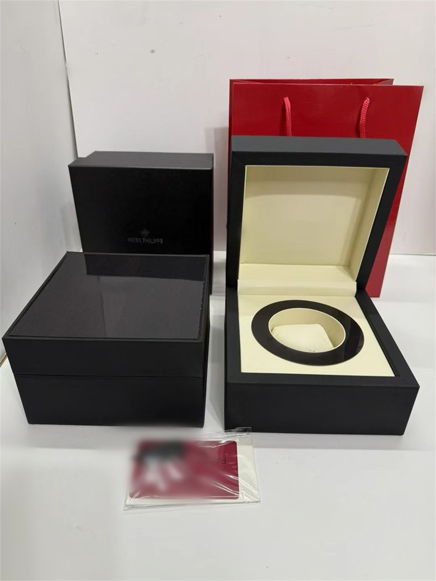 Top Quality Watch Boxes Cases PPity watch Original Box Accessories wholesale montre Watches Booklet Card Tags and Papers In English Swiss Watches Many are box #125