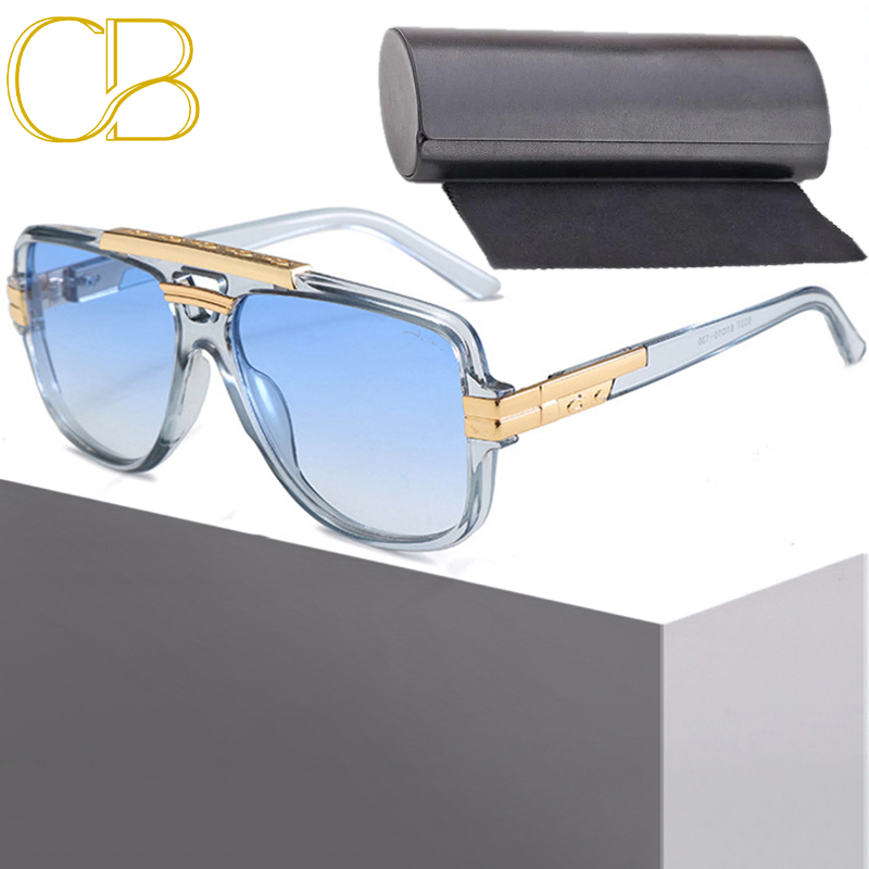 Original Sunglasses MOD8037 Brand Designer Men Luxury box Trendy UV400 Personality Allction Beach Travel Sports Cycling Oversized Big Pilot Fashion Ac