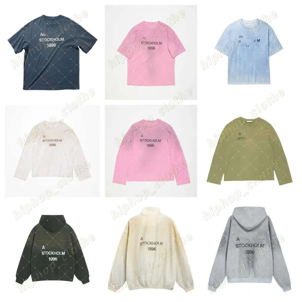Acnee Shirt Studioly Tshirt Designer Graphic acnely T Shirts Loose Trendy Crew Neck Tees Tops Man Casual Acnelys Shirt Streetwear Shorts Sleeve Polos acn Tshirt 174