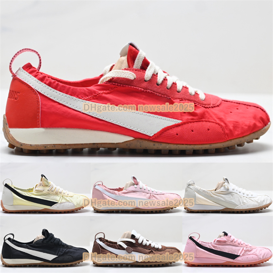Top Moon Shoe Men Women Running Shoes Classics Jacques Designer Trainers University Red Noir Alabaster Aluminum Pink Outdoor Sneakers Size 36-45