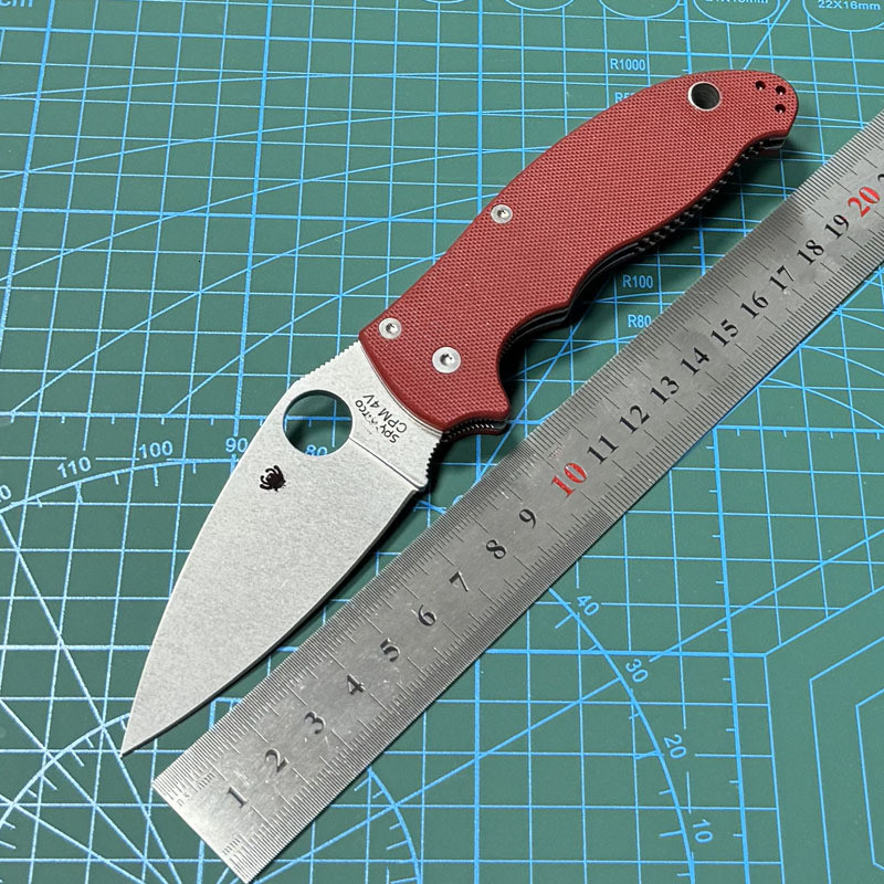 C101 outdoor folding S30V stonewashed wilderness survival sharp portable EDC pocket knife Pocket Knife