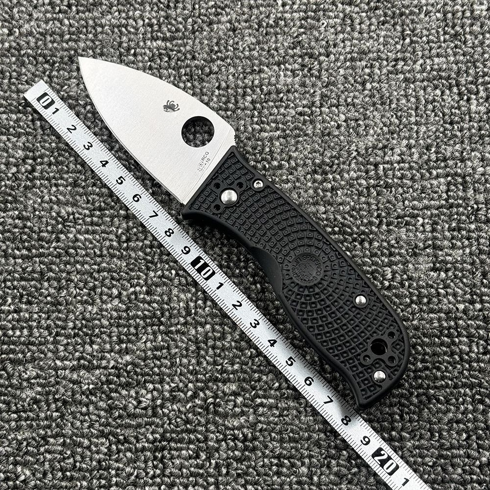 C69 Folding Knife Blade Nylon Fiber Handle High Hardness Sharp Outdoor Camping Portable Knife Practical Cutting Knife Pocket Knife