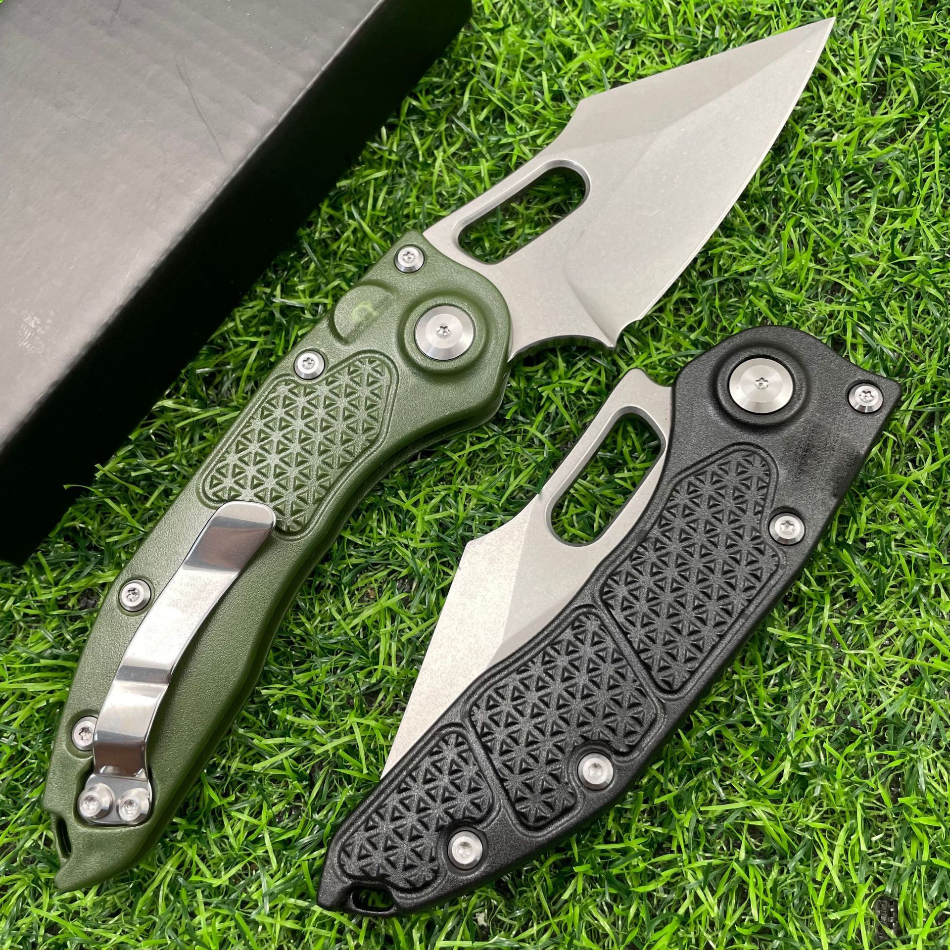 D2 Mark M390 blade Nylon handle outdoor tactical camping hunting EDC tool kitchen knife