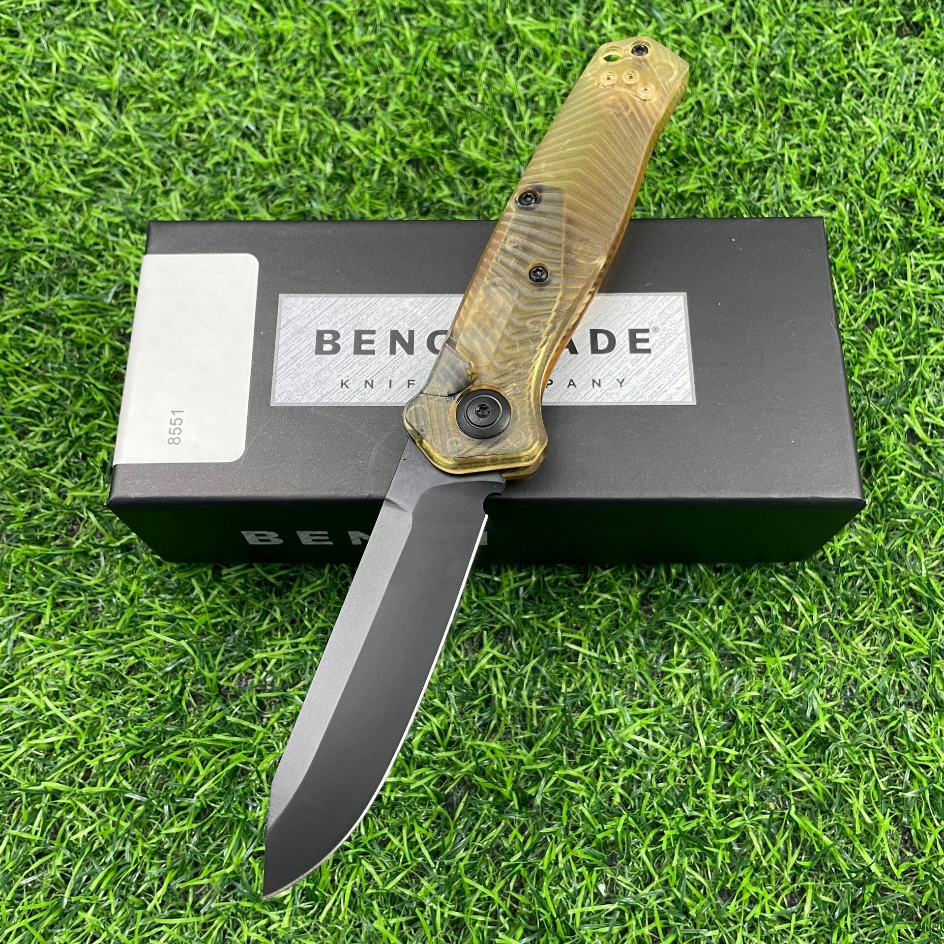 NEW BM8551 Folding Knife EDC Camping Survival Tools S90V Blade PEI Handle Outdoor EDC Hunting Knives