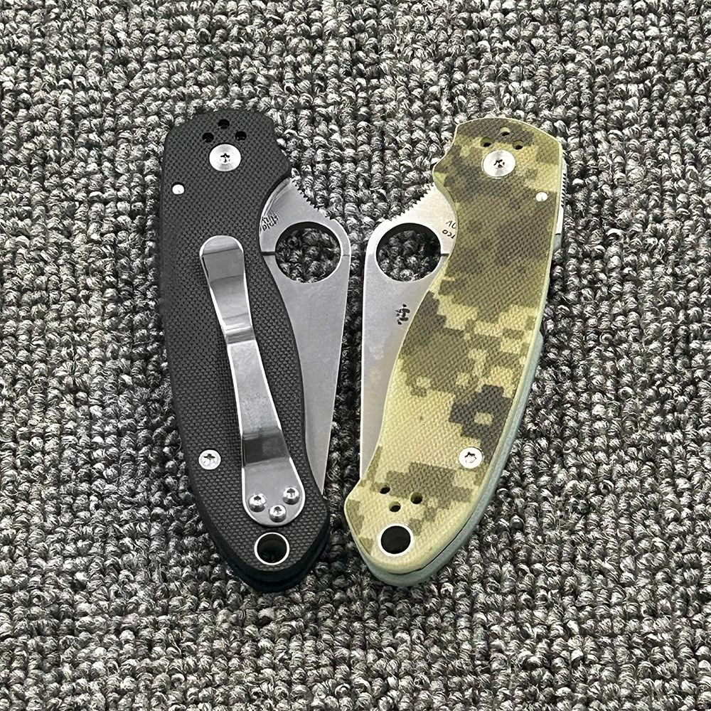 C223 Bearing G10 Handle Folding High Hardness Outdoor Camping Wilderness Survival Pocket Tool Knife Pocket Knife