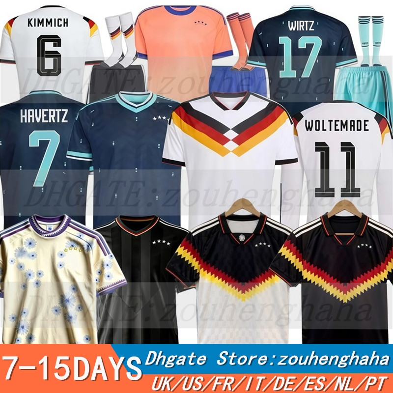 26 27 Trikot GerMaNys Soccer Jerseys 2026 2027 Home Away GK Fans Player Men kids Deutschlands Football Shirt Kit MUSIALA HAVERTZ KROOS WIRTZ MULLER SANE NEUER 16-4XL