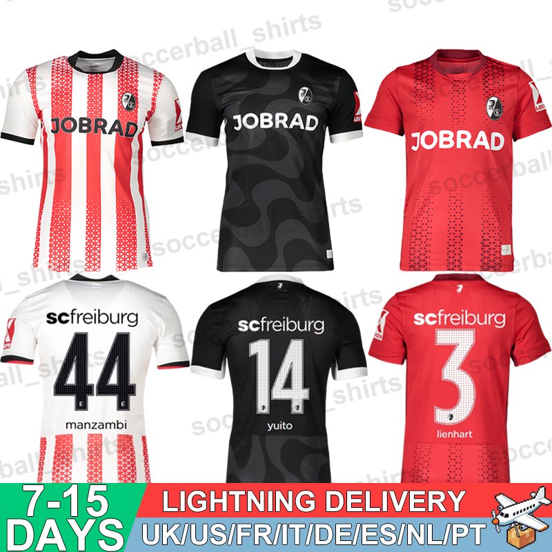 Freiburg Jerseys 25 26 Football Soccer Jerseys 26 27 Retro Football Shirts Tops Kits Men Kids Women Fans Player 3XL 4XL