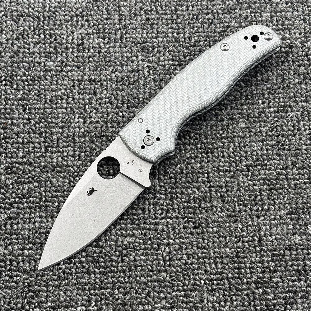 C229 Ceramic Bearing/Carbon Fiber Handle VG10 Blade Folding Outdoor Camping Hunting Tool Knife
