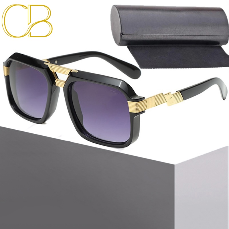 Luxury Original Sunglasses MOD669 Brand Designer Men box Trendy UV Protection Cool One Piece Beach Travel Sports Cycling Oversized Big Square Fashion 