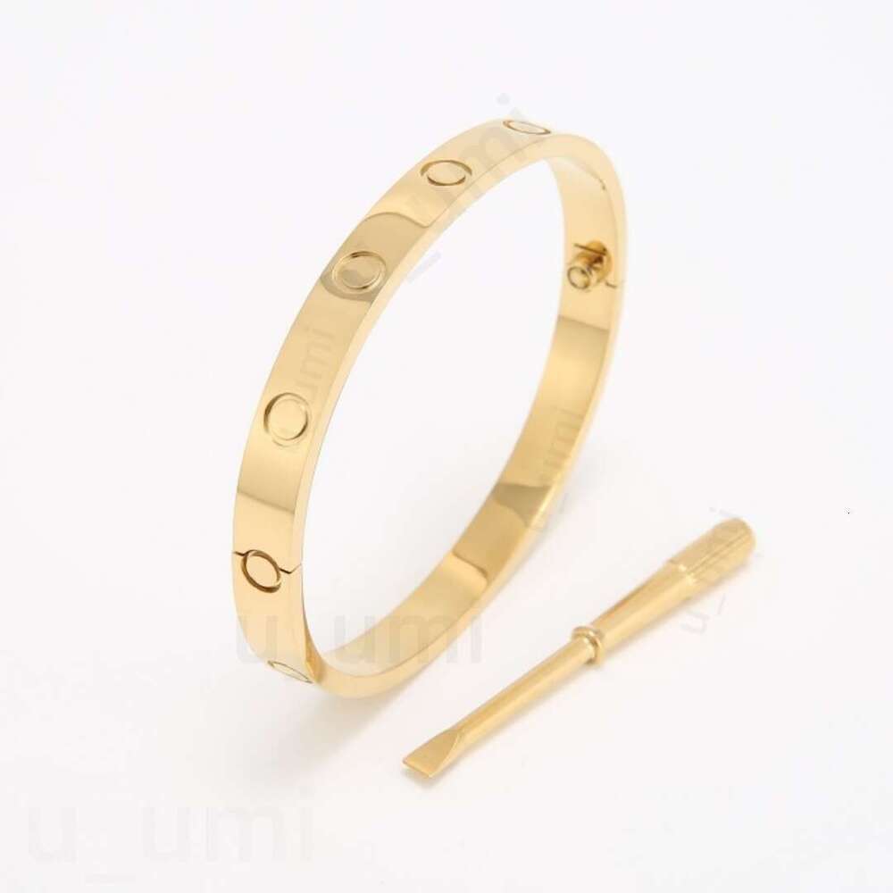 Designer bracelet Nail Bracelet luxury Jewelry Men and Women bracelet classic fashion diamond 18k gold silver rose Titanium steel cuff bracelet Festival gifts