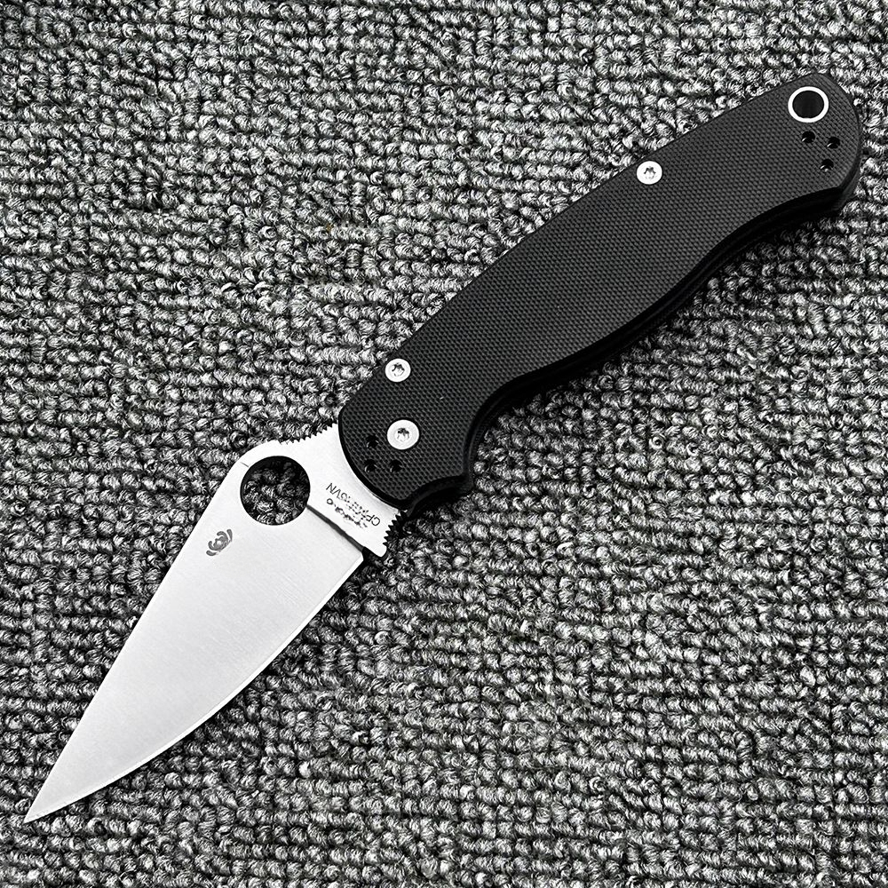 C81 Bearing S45VN G10 Handle Folding Knife High Hardness Outdoor Camping Wilderness Survival Pocket Tool Pocket Knife