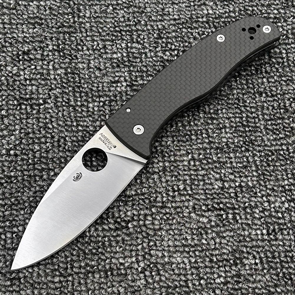 C263 bearing G10 carbon fiber handle folding knife high hardness outdoor camping wilderness survival tool Pocket Knife