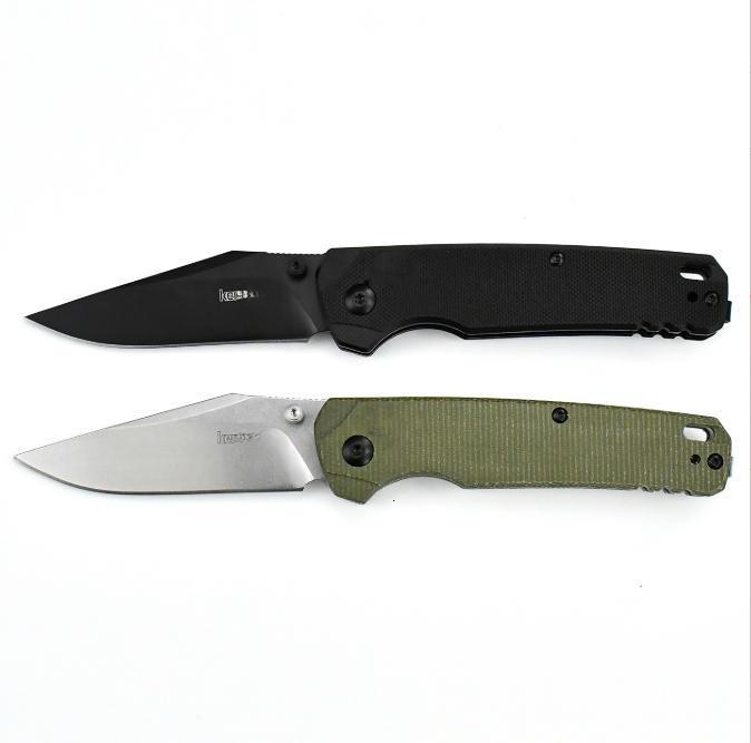 New High Quality 6106 Folding Belt Knife 8Cr13Mov Blade G10 Handle Jungle Hiking Fishing Knife Carrying Outdoor Camping Knife