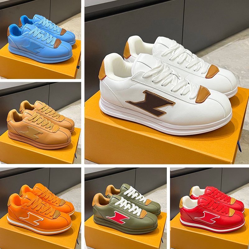 Buttersoft Sneaker Designer Shoes Men Platform Casual Shoes Classic Luxury Leather Breathable Sneakers Fashion running Trainers rubber sole Sneaker with box