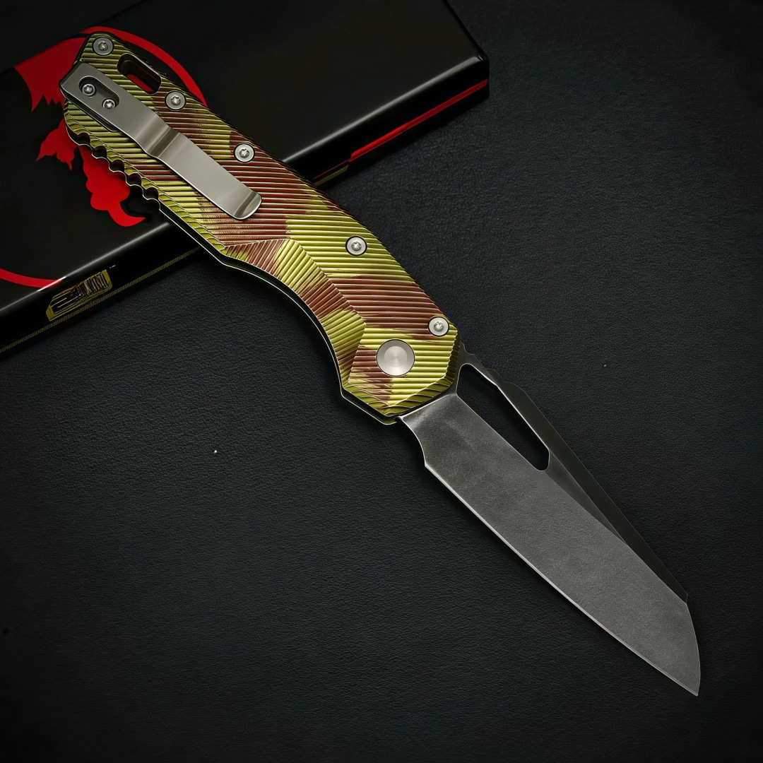 Wilderness Folding Camping Outdoor Pocket Knife M390 Blade Aluminium Alloy Handle Hunt Survival Tactical Utility Knives EDC Tools