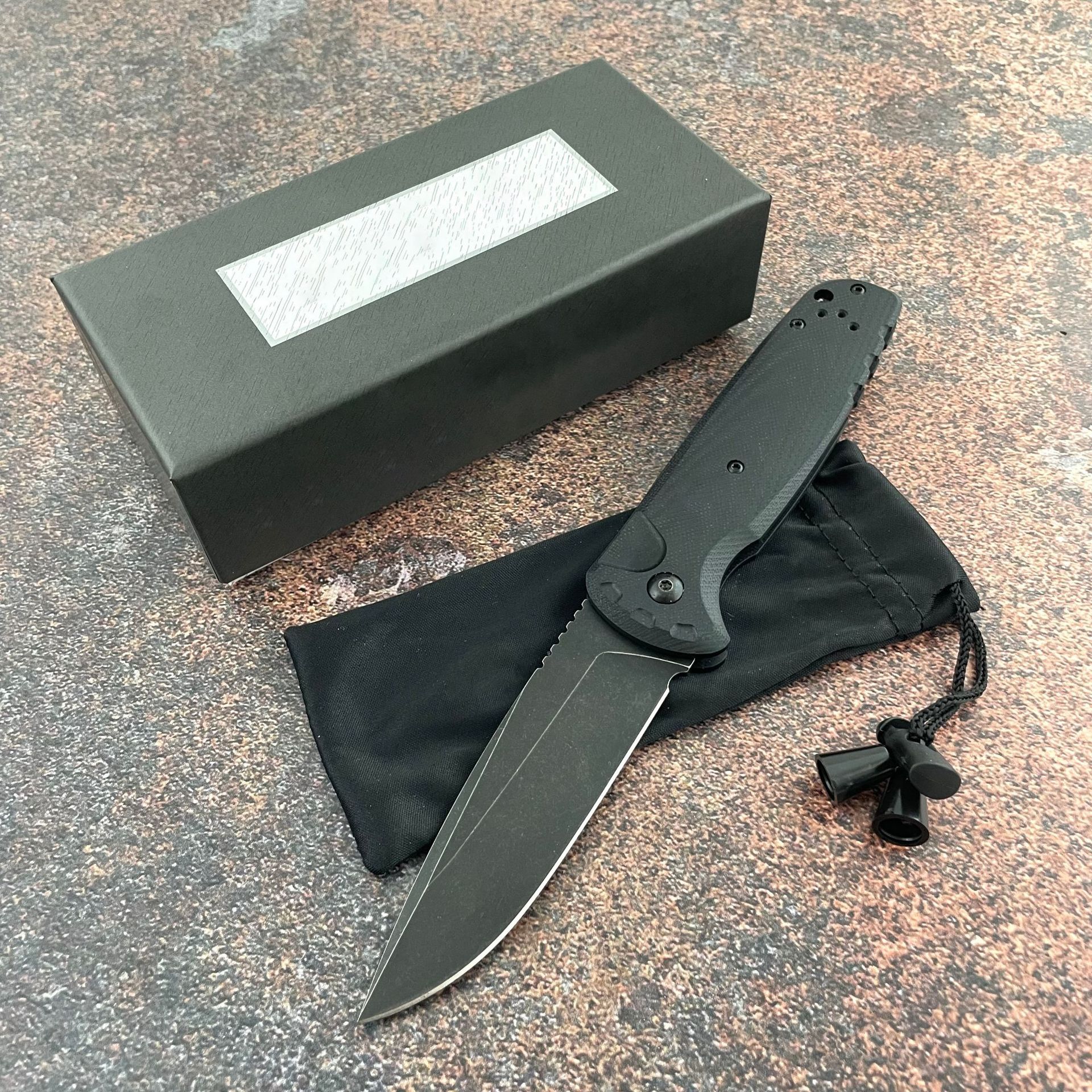 BM 4300 CLA G10 Handle Folding Knife Outdoor Camping Hunting Pocket EDC Tool Knife