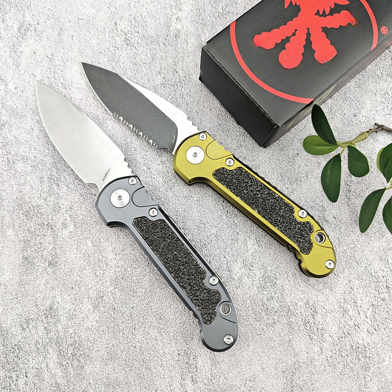 LUDT Gen III Folding Pocket Knife, Aluminum Alloy Handle, D2 Steel Blade Outdoor EDC Tactical Knife for Camping Hunting Survival