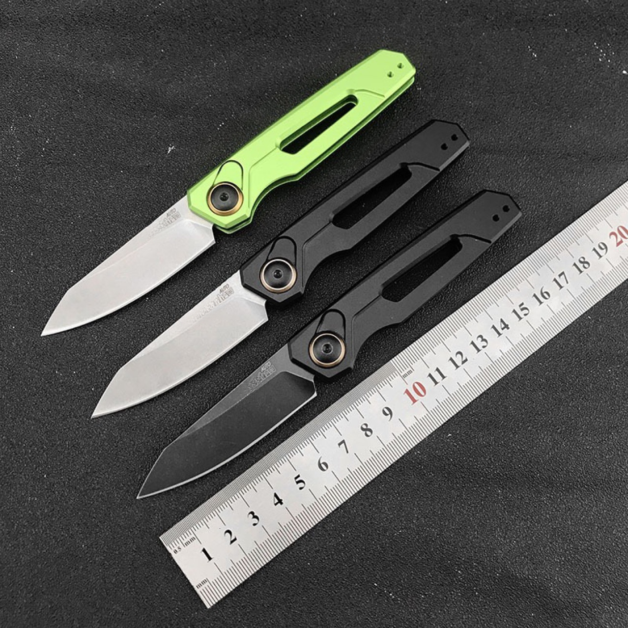 7550 Launch Aluminum Alloy 8CR Folding Knife Outdoor Camping Hunting Pocket EDC Utility Knife