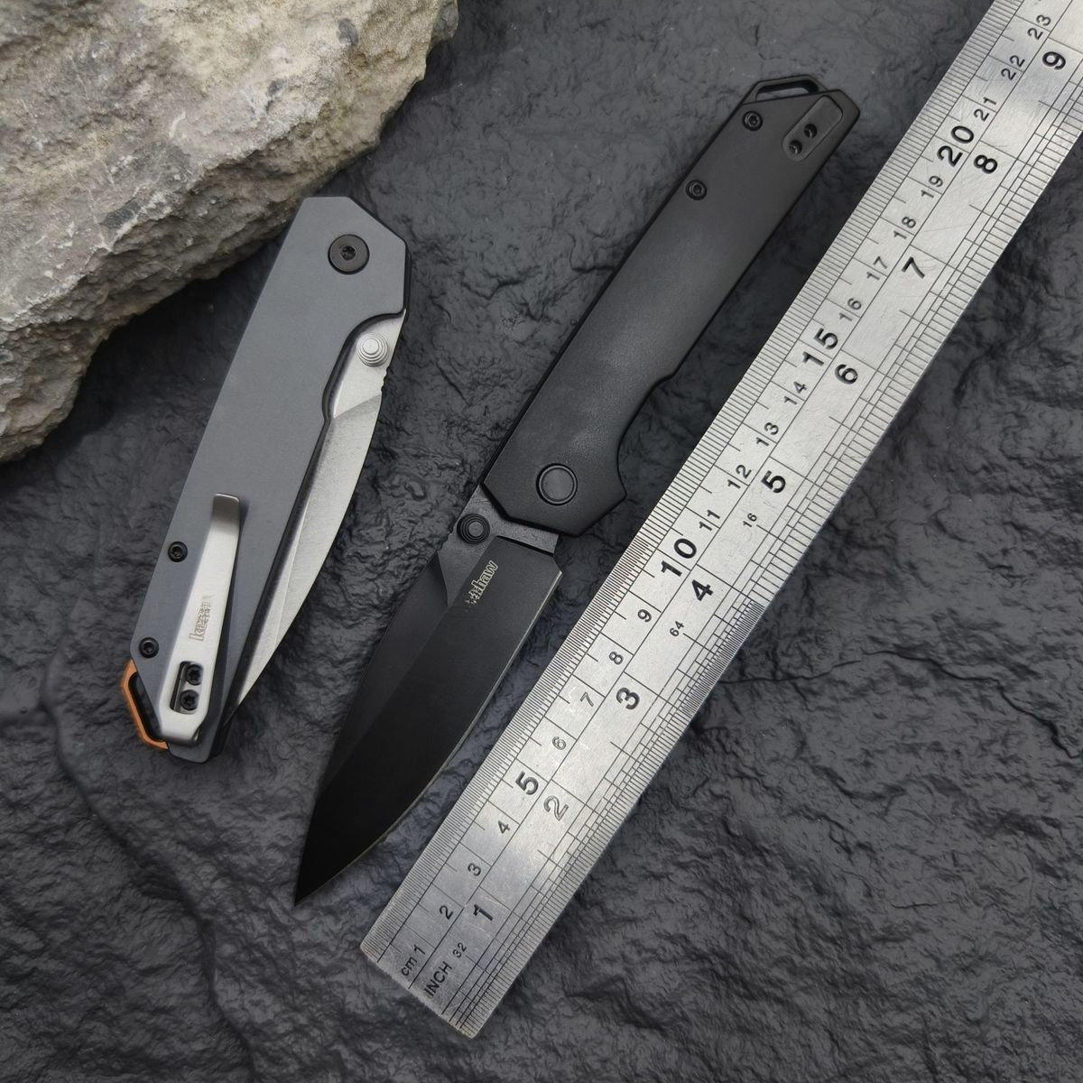 KS 2038 Folding Knife D2 Steel Blade T6 Aluminum Handle Tactical Defense Pocket EDC Small Camping Knife Tool Men's Gifts