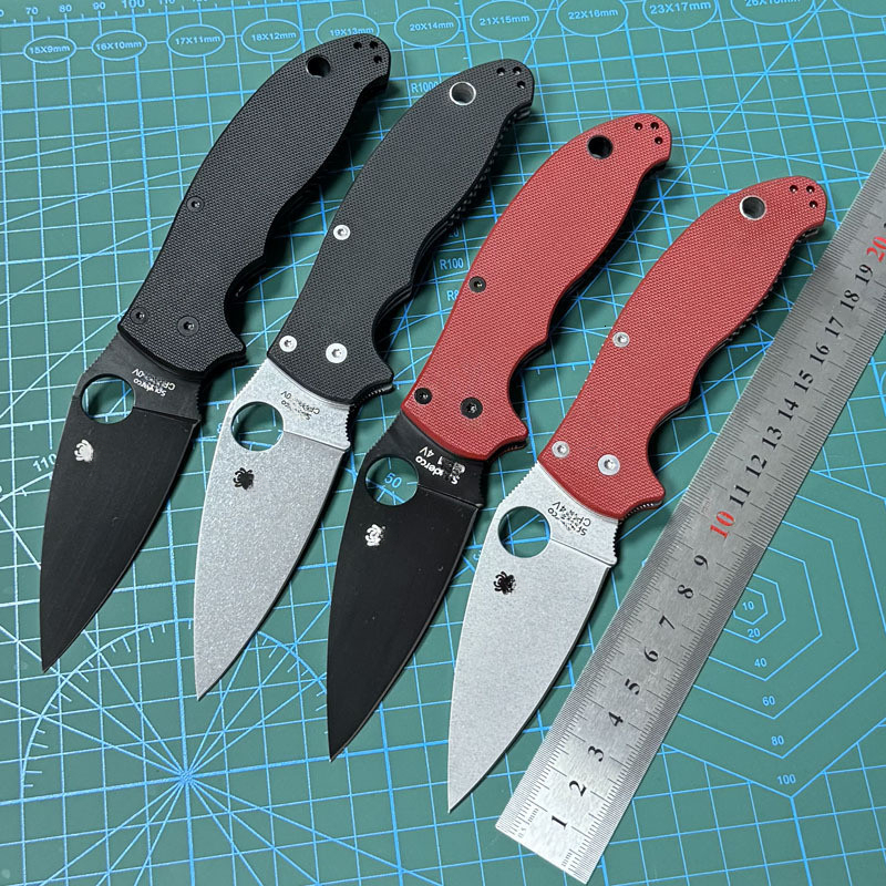 C101 outdoor folding S30V stonewashed wilderness survival sharp portable EDC pocket knife Pocket Knife