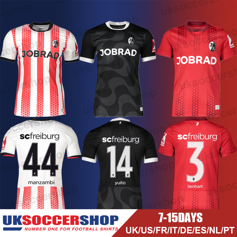 Freiburg Football Jerseys 25 26 Soccer Jerseys 26 27 Retro Football Shirts Tops Kits Men Kids Women Fans Player 3XL 4XL