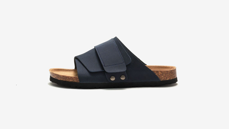 Breathable Soft Suede Casual Slide Sandals, Anti-slip Sole For Home Office Vacation Daily Outdoor Leisure Wear