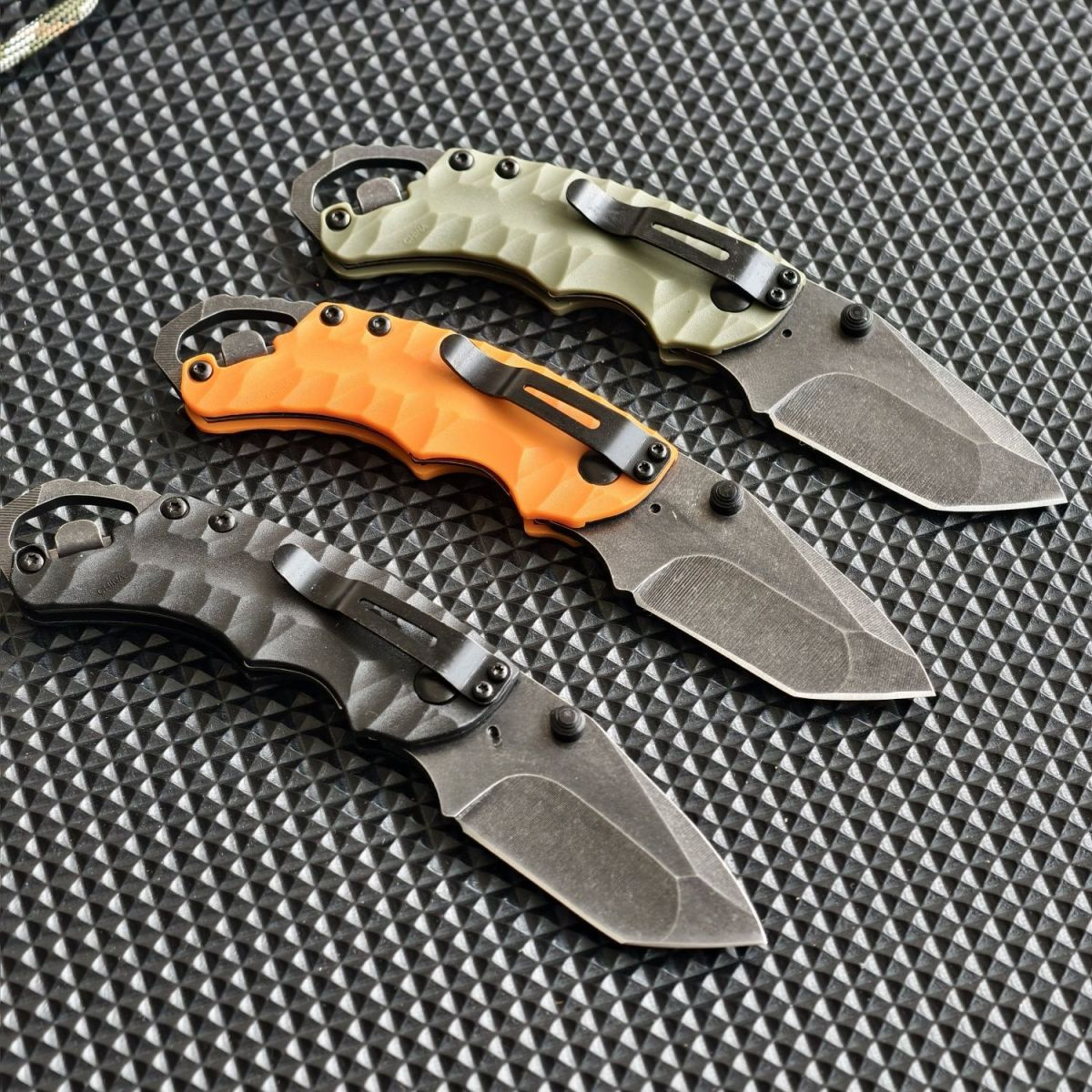 Hot Sale KS 8750 Folding Knife 8Cr13Mov Blade High Quality Nylon Fiber Handle Outdoor Utility Pocket Knife EDC Camping Tools