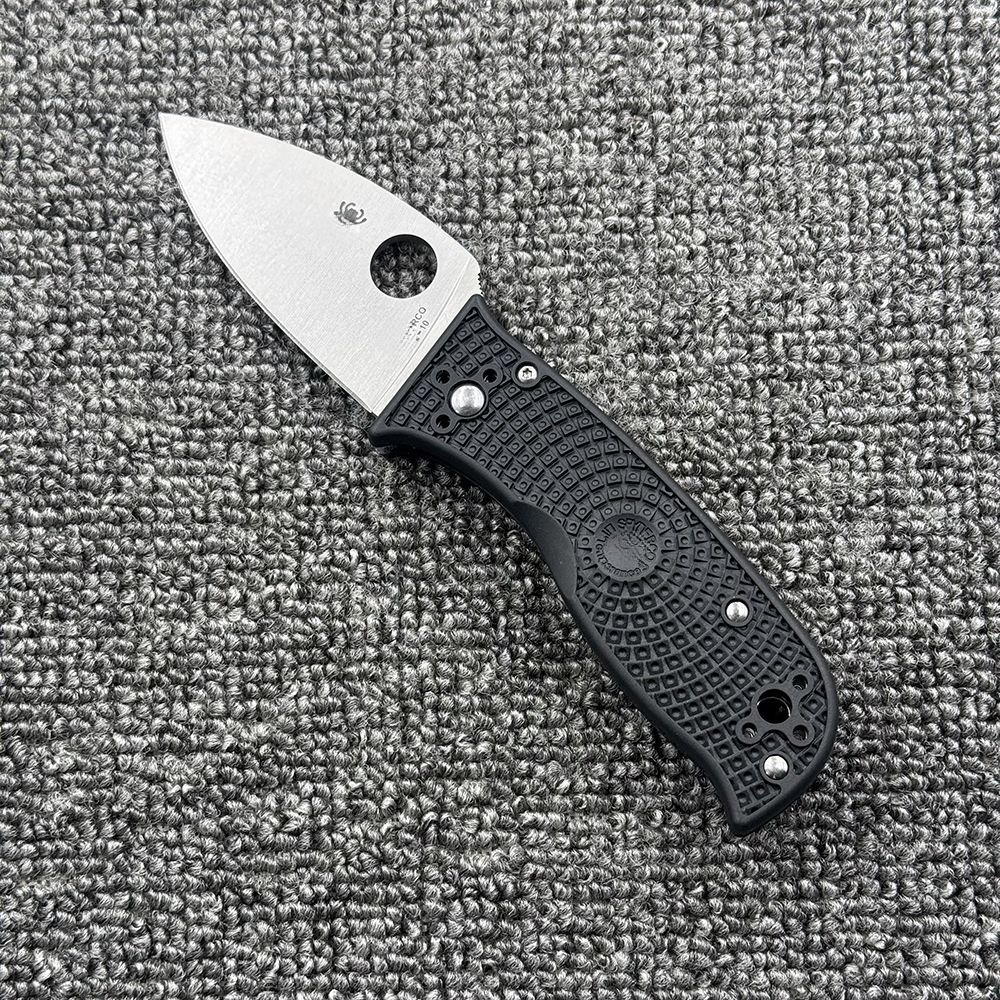C69 Folding Knife Blade Nylon Fiber Handle High Hardness Sharp Outdoor Camping Portable Knife Practical Cutting Knife Pocket Knife