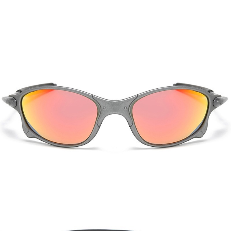 Colorful Dopamine Sport Sunglasses UV400 Retro Windproof Sun Glasses Goggles Light Y2K Beach Travel Outdoor Cycling Bike Hiking Climbing Fashion Acces