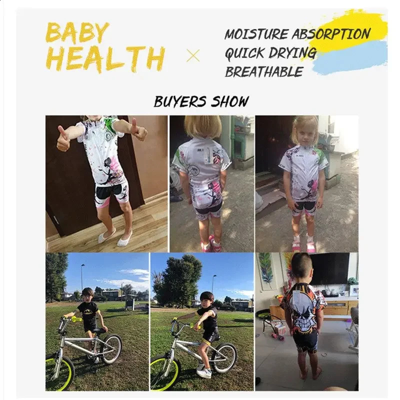 Baby Movistar Team Kids Cycling Jersey Set Boys Girls Cycling Clothing Children Road Bike Shirts Suit Bicycle Pants MTB Maillot 260423
