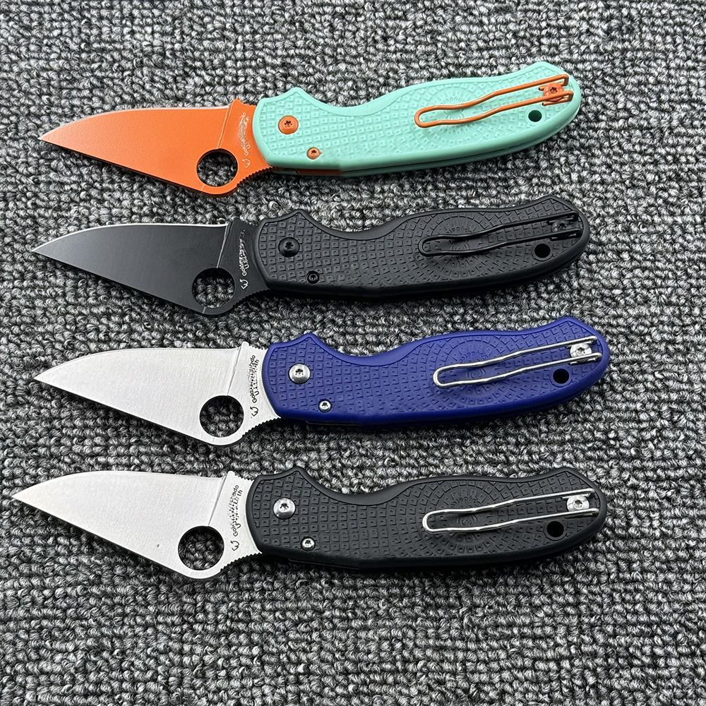 C223 Nylon Handle Folding Outdoor Camping Wilderness Survival High Hardness Pocket Tool Knife