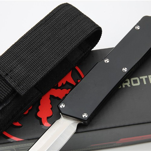Outdoor EDC Knife,Aluminum Alloy Handle, D2 Steel Blade, Portable Survival Knife for Camping Hiking Travel