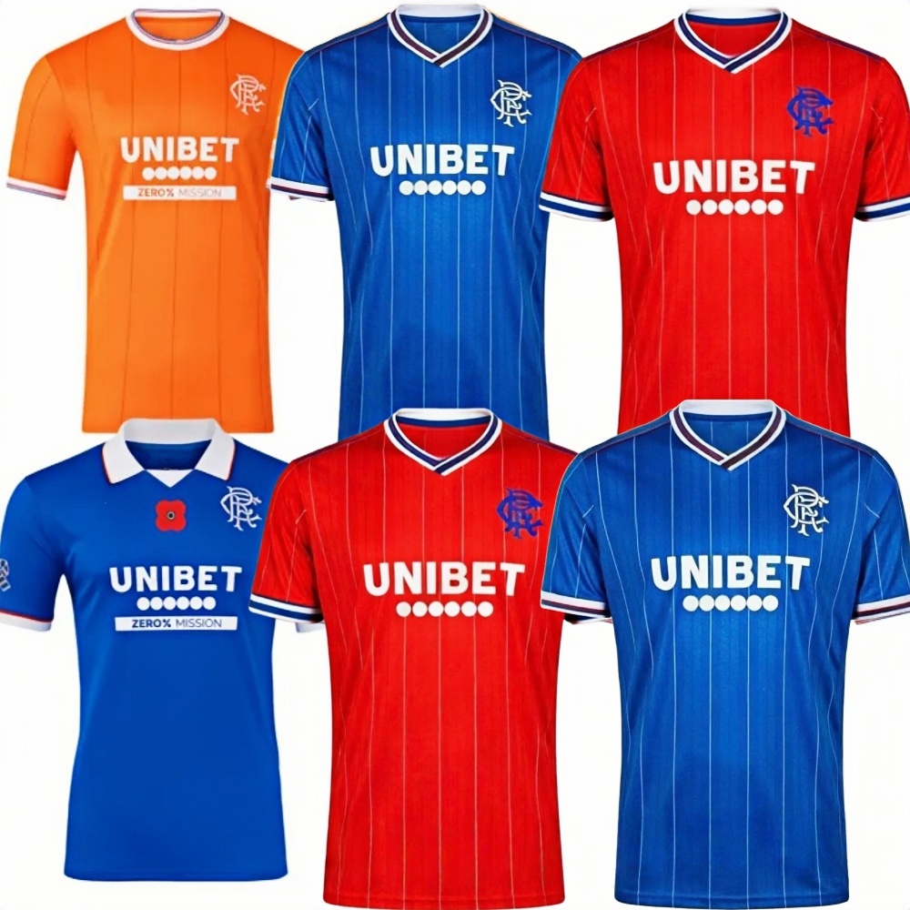 2026 27 Glasgow RangersS fc Home away soccer jerseys football shirt 7777 666 55
