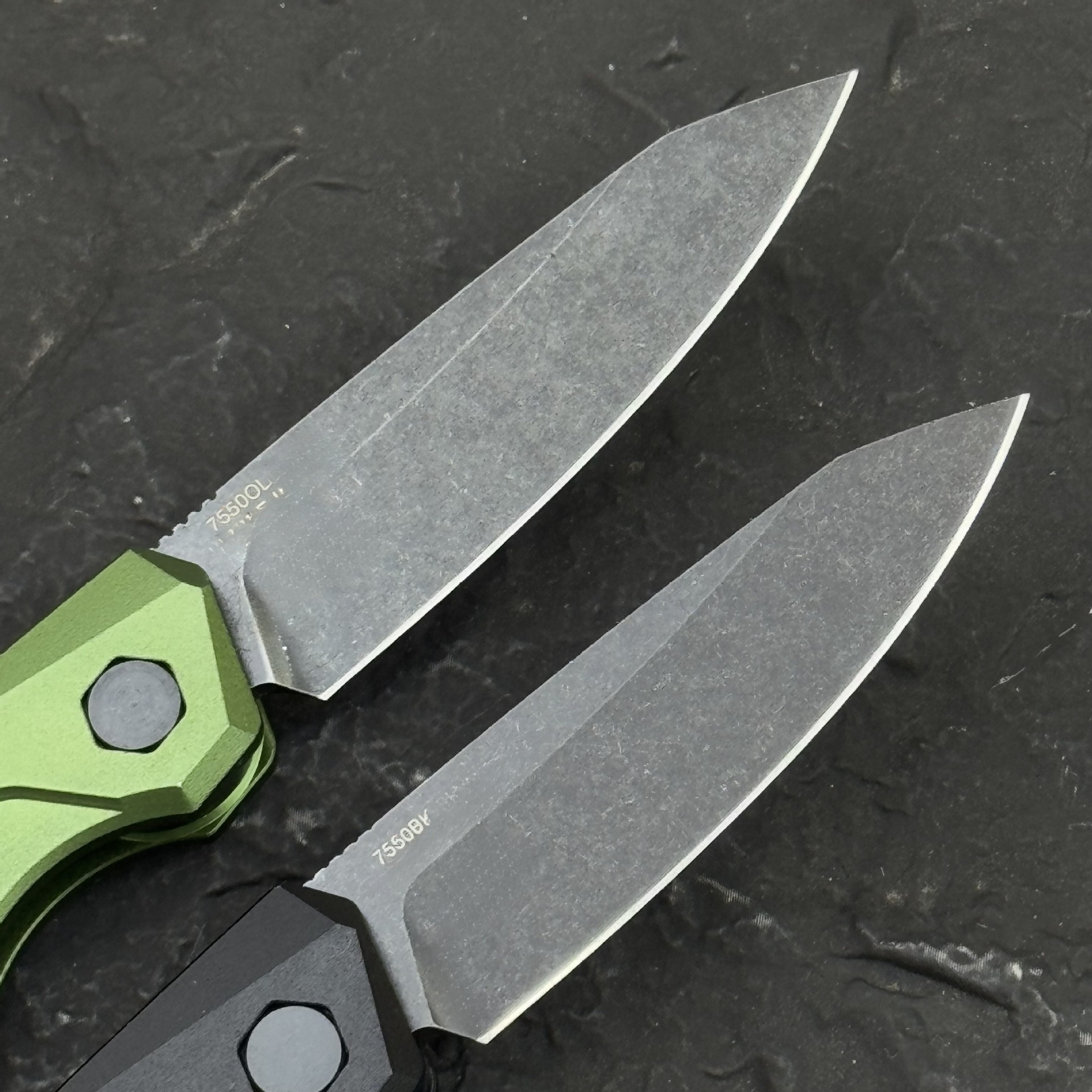 KS 7550 Launch 11 Multifunctional Carving Knife 2.75 "CPM-154 Steel Blade Outdoor Hunting Knife for Camping and Wilderness