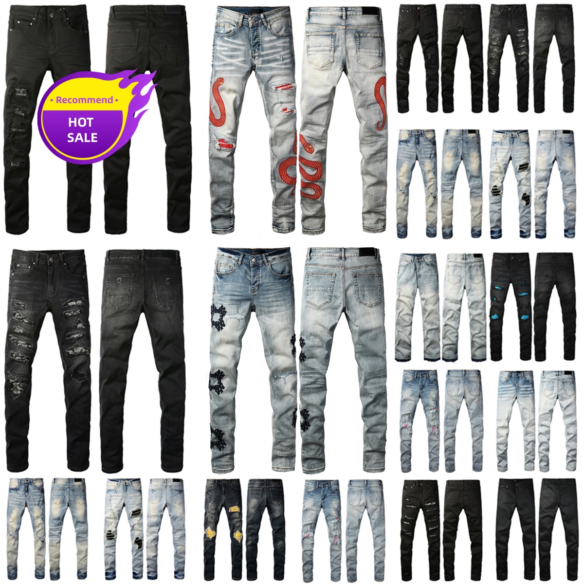 mens designer jeans jeans for men mens jeans european jean hombre mens pants trousers biker embroidery ripped for trend cotton fashion jeans men cargo pants black hip