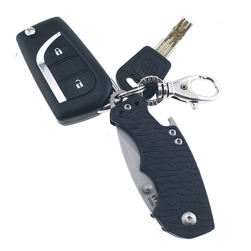 KS 3800 Multi-Purpose Pocket Knife 8Cr13Mov Blade Nylon Fiberglass Handle Suitable for Outdoor Camping and Daily Emergency Carry