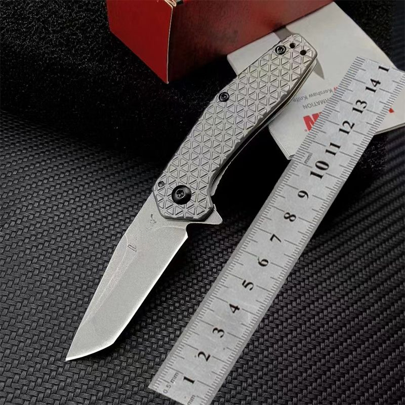 1324 High Hardness 440C Steel Mountain Adventure Camping Essential Outdoor Portable Folding Knife EDC Jungle Exploration Rescue Tools